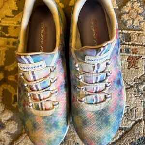 Skechers Multicolor Tie-Dye Sneakers